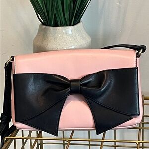 Kate Spade Pink and Black Crossbody Bag